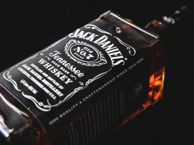 butelka burbonu Jack Daniels
